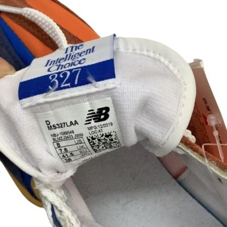 NEW BALANCE ニュー・バランス メンズ スニーカー SIZE 26cm MS327LAA ブルー×オレンジ