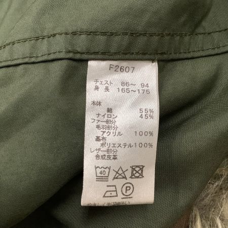  FRED PERRY フレッドペリ メンズ モッズコート SIZE S F2607 カーキ