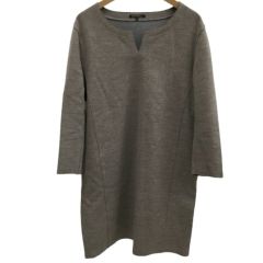 23ku 23区 ワンピース SIZE 44 ブラウン Bランク