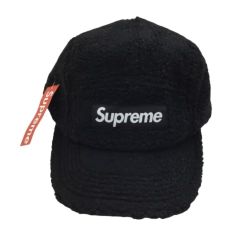 ♪♪ Supreme シュプリーム 20FW Deep Pile Earflap Camp Cap ブラック Sランク