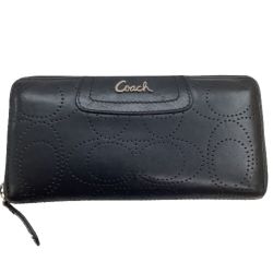 COACH コーチ レディース 長財布 シグネチャー ブラック Bランク