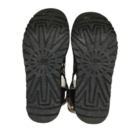  UGG アグ ムートンブーツ SIZE 24 パイソン柄 ブラック