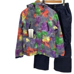 POINTAPES レディース スノーウェア 上下セット SIZE XS グレー Cランク