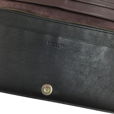  COACH コーチ 長財布 ブラック