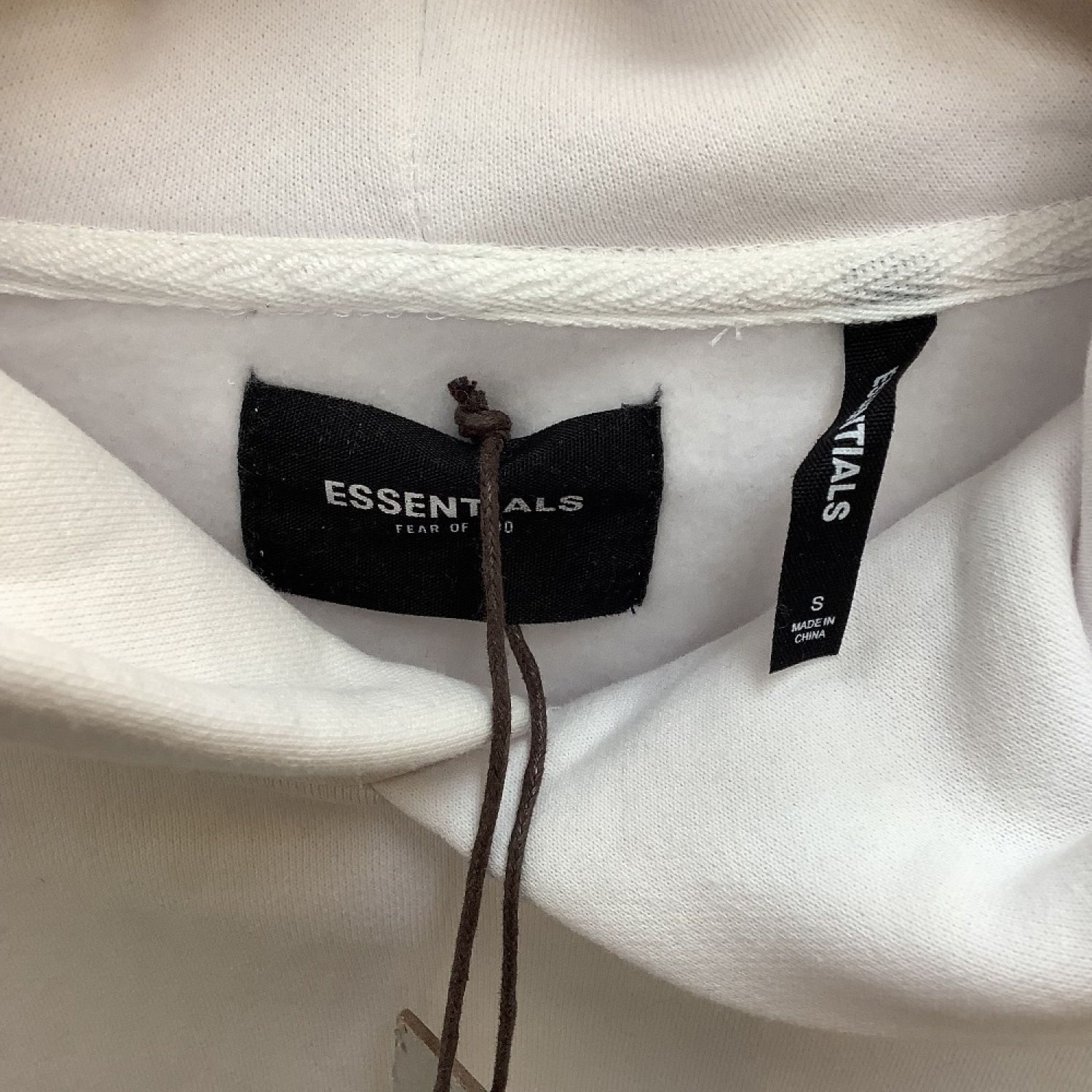 ♪♪fear of God×ESSENTIALS メンズ パーカー トレーナー桜  SIZE S PHOTO SERIES PULLOVER HOODIE ホワイト