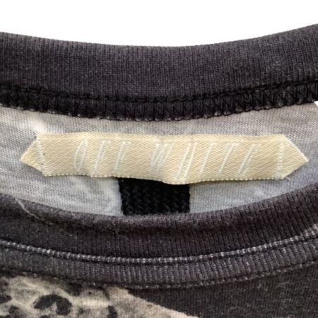  OFF WHITE メンズ Tシャツ SIZE S 16SS black marble T-shirt グレー