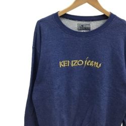♪♪ KENZO Jeans メンズ ケンゾー スウェット トレーナー SIZE M ブルー Bランク