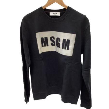  MSGM メンズ トレーナー スウェット SIZE M ブラック