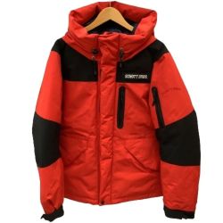 ♪♪ Schott ショット メンズ ダウンジャケット SIZE L レッド×ブラック Bランク