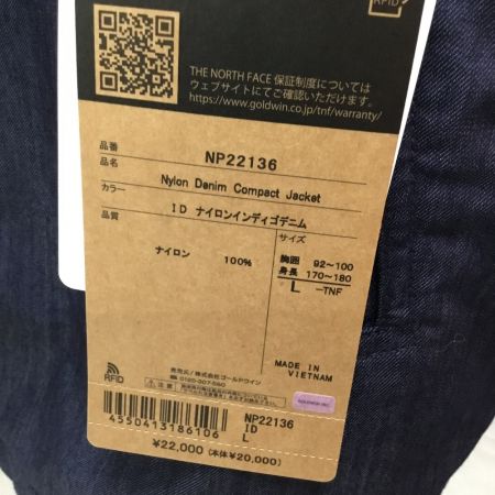  THE NORTH FACE ザノースフェイス メンズ マウンテンパーカー ジャケット SIZE L NP22136 ネイビー