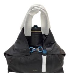 ♪♪ PELLE BORSA ペレボルサ ４WAYバッグ トートリュック ブラック Aランク