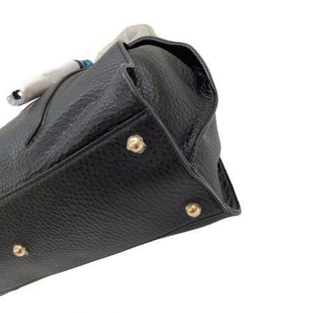  PELLE BORSA ペレボルサ ４WAYバッグ トートリュック ブラック