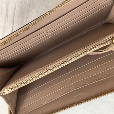 Chloe クロエ レディース 長財布  ピンク×グレー