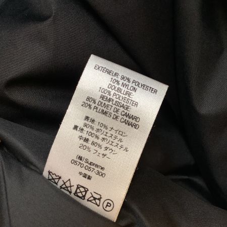  Supreme シュプリーム メンズ ダウンジャケット SIZE XL 19SS Bonded Logo puffy Jacket ブラック