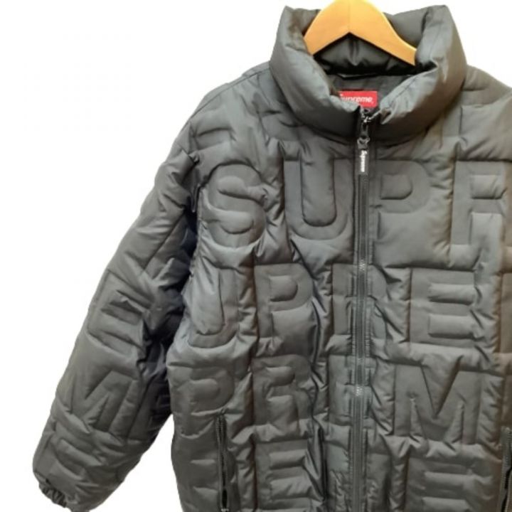 中古】 Supreme シュプリーム メンズ ダウンジャケット SIZE XL 19SS Bonded Logo puffy Jacket  ブラック｜総合リサイクルショップ なんでもリサイクルビッグバン オンラインストア