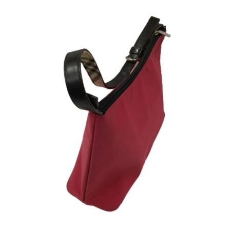  BURBERRY BLUE LABEL バーバリーブルーレーベル レディース ハンドバッグ ノバチェック ショッキングピンク