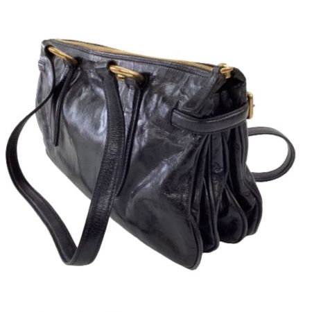  MIU MIU ミュウミュウ ハンドバッグ ショルダーバッグ  ブラック