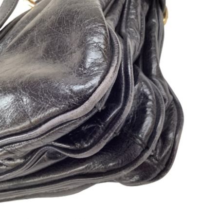  MIU MIU ミュウミュウ ハンドバッグ ショルダーバッグ  ブラック