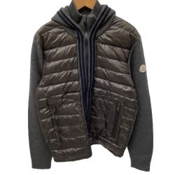 ♪♪ MONCLER モンクレール メンズ ジャケット SIZE XL グレー Bランク