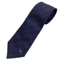 ♪♪ BURBERRY LONDON バーバリーロンドン ネクタイ  ネイビー Bランク