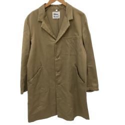 yarmo ヤーモ メンズ チェスターコート SIZE 42 YAR-17SS 02 ベージュ Bランク