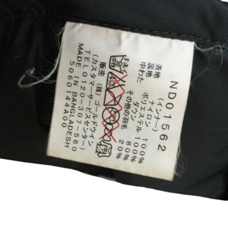  THE NORTH FACE ザノースフェイス メンズ ブルゾン ダウンジャケット ３WAY SIZE L ND01562 ブラック