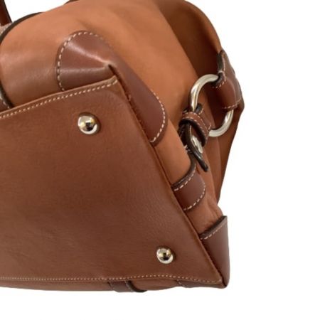  Somes Saddle ソメスサドル レディース ミニボストンバッグ  ブラウン