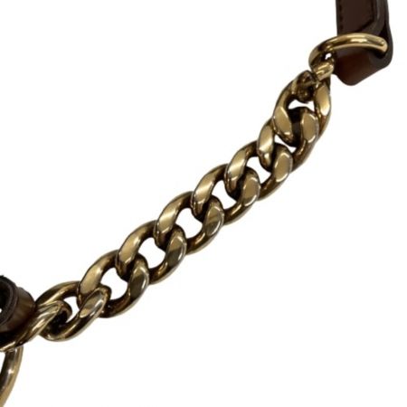  BURBERRY バーバリー ショルダーバッグ　チェック ブラウン