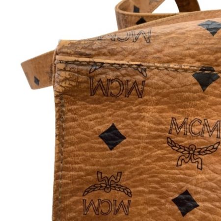  MCM エムシーエム レディース ショルダーバッグ トートバッグ  ブラウン
