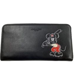 ♪♪ COACH コーチ ミッキーコラボ 長財布 3222 Aランク