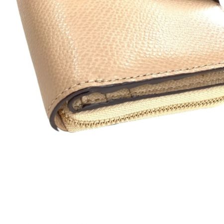  COACH コーチ レディース ２つ折り財布 ベージュ