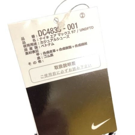  NIKE ナイキ Air MaX 97/UNDFTD エアマックス SIZE 28cm DC4830-001 ブラック
