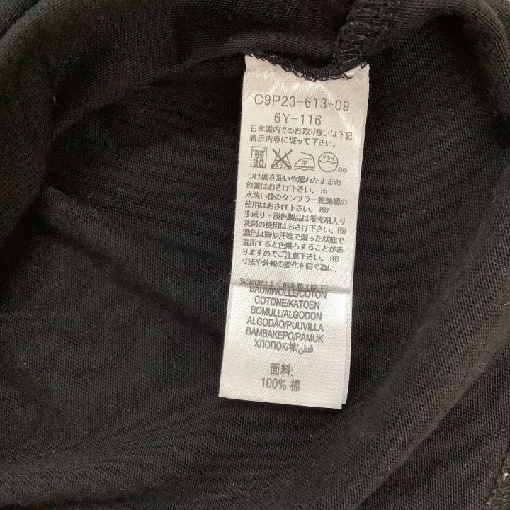 BURBERRY バーバリー kids キッズ 長袖カットソー SIZE 110 ブラック  