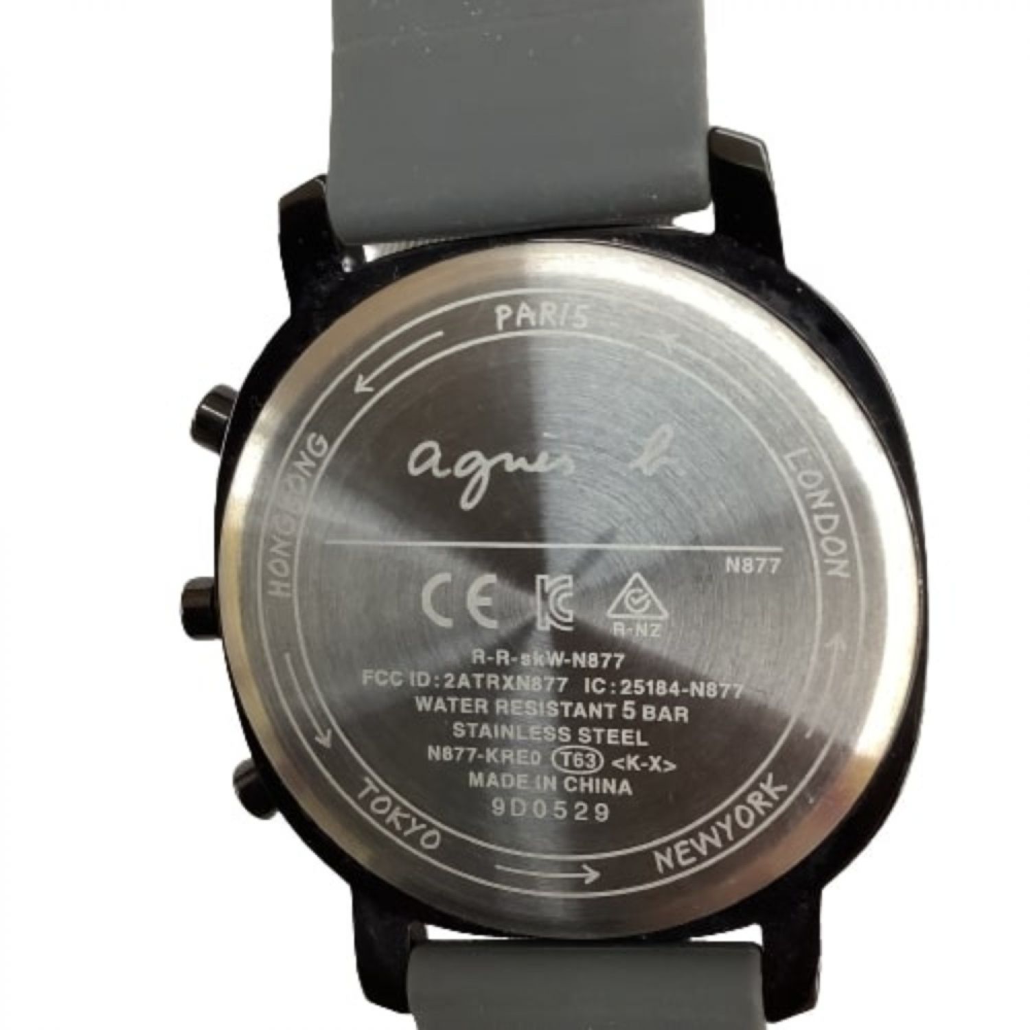 agnès  b.   腕時計 レディース   電池式　ほぼ新品