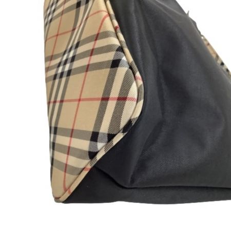  BURBERRY BLUE LABEL バーバリーブルーレーベル ハンドバッグ  ブラック