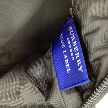  BURBERRY BLUE LABEL バーバリーブルーレーベル ハンドバッグ  ブラック