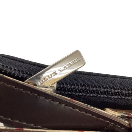  BURBERRY BLUE LABEL バーバリーブルーレーベル ハンドバッグ  ブラック