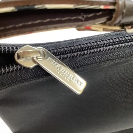  BURBERRY BLUE LABEL バーバリーブルーレーベル ハンドバッグ  ブラック
