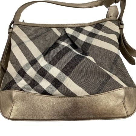  BURBERRY バーバリー ショルダーバッグ  ゴールド