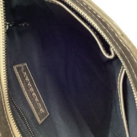  BURBERRY バーバリー ショルダーバッグ  ゴールド