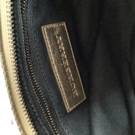  BURBERRY バーバリー ショルダーバッグ  ゴールド