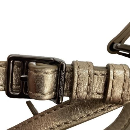 BURBERRY バーバリー ショルダーバッグ  ゴールド