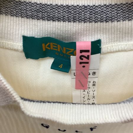  KENZO ケンゾー メンズ ニット ゴルフ GOLF SIZE 4 アイボリー