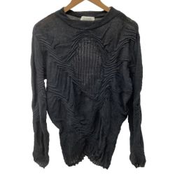 ♪♪ YOSHIYUKI KONISHI ニット FICCE フィッチェ グレー Bランク