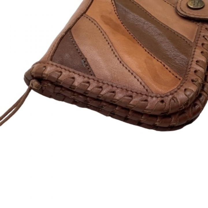 IBIZA イビサ 長財布 レザー ブラウン - 中古バッグ・財布小物