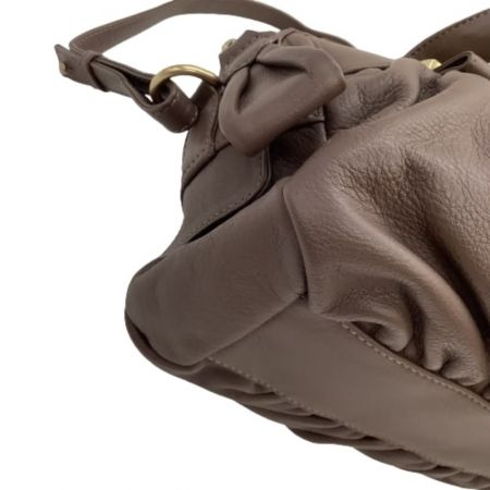  see by chloe シーバイクロエ ハンドバッグ ショルダーバッグ  ブラウン