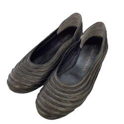 ♪♪ JURGEN LEHL ヨーガンレール レディース 靴 フラットシューズ SIZE 24  ブラック Bランク