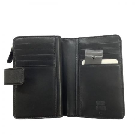  MARY QUANT マリークワント ２つ折り財布  ブラック