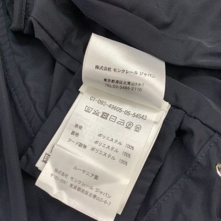  MONCLER モンクレール レディース コート ジャンパー SIZE １ ネイビー
