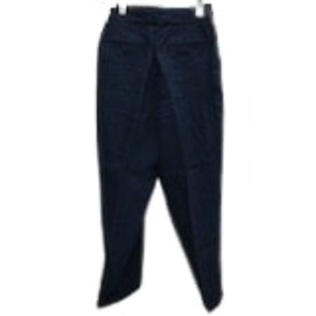  IS ISSEY MIYAKE ユニセックス セットアップ スーツ SIZE ９ 麻100％ ネイビー